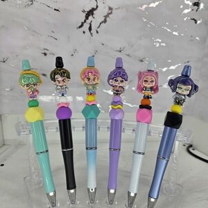 Colorful Character Pens Set